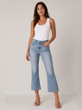 AG Adriano Goldschmied Farrah Boot Crop Flare Jeans